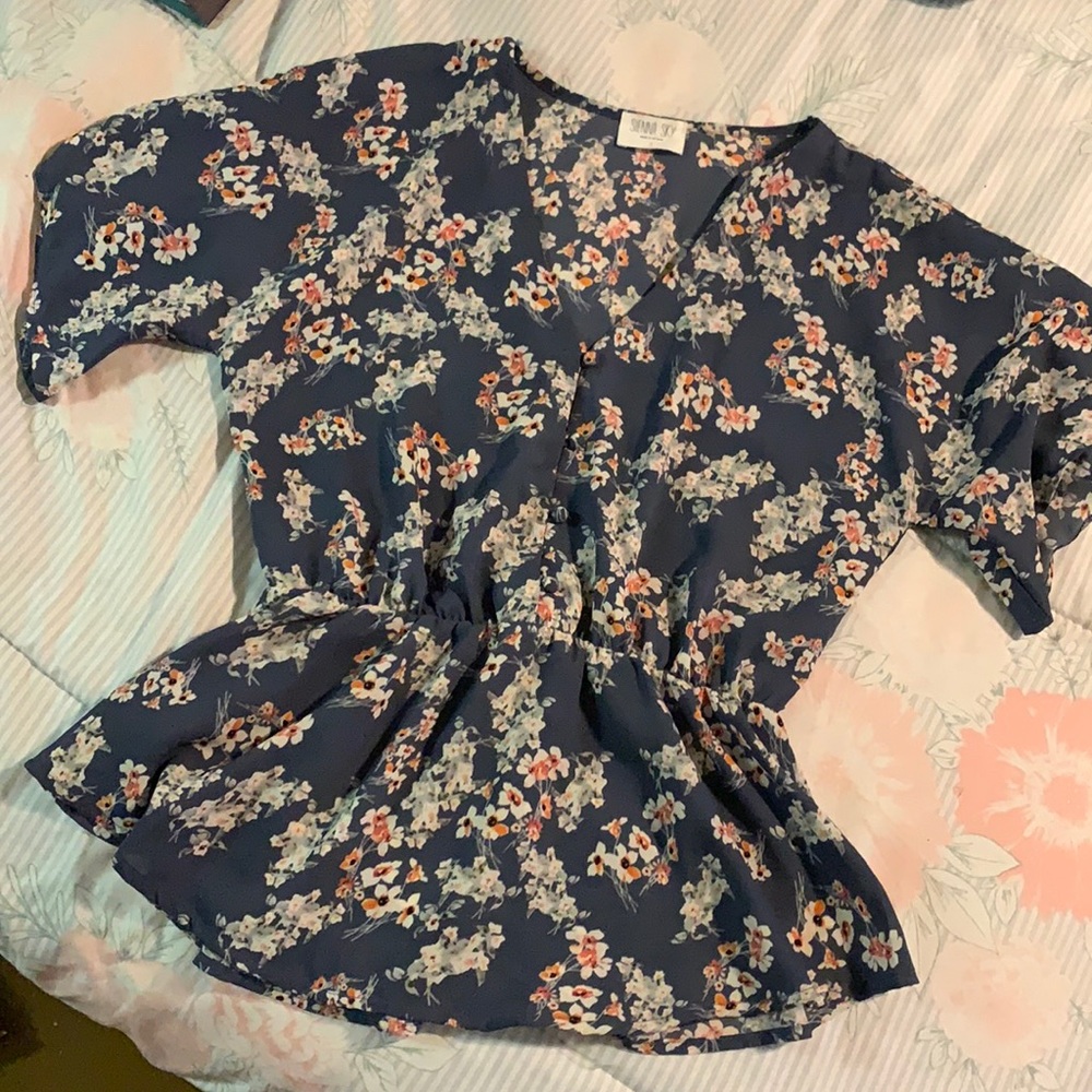 Sienna Sky Floral Blouse